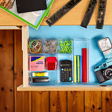 Schubladenunterteilungen online bestellen schubladen organizer ordnungssysteme für schubladen schubfach ordnungssystem.simple joy schubladen organizer für i k e a p a x ; Schubladen Organizer Schubladeneinsatz Aufbewahrungsbox Fur Make Up Kosmetik Schminktisch Schreibtisch Buro Bad Kuche Lilly Things Anti Rutsch Schubladen Ordnungssystem 5 Teilig Set B Transparent