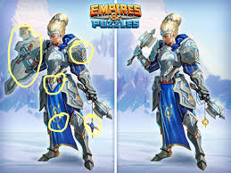 The utility that brings your empires & puzzles hero card data, hero grades, hero gpa's, hero leaderboard statistics & razors edge2 into your browser all at once! Empires Puzzles Meet Alexandrine September S Hero Of The Month How Many Differences Can You Spot Let Us Know By Commenting Below We Ll Randomly Pick 5 Lucky