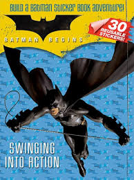 Print batman coloring pages for free and color our batman coloring! Batman Begins Sticker Storybook Swinging Into Action Vicki Forlini 9780696225055 Amazon Com Books