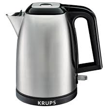 Black And Decker Brew And Go Manual Krups Savoy Manual Kettle Silver In 2020 Kettle Brushed Stainless Steel Clean Kettle