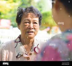 Elderly women singapore hi-res stock photography and images