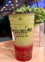 Strawberry Match Milk Tea Another Day Another Ding Ding Tea Taiwanese Tea House Suwanee Ga Bubble Tea Flavors Taiwanese Tea Boba Tea