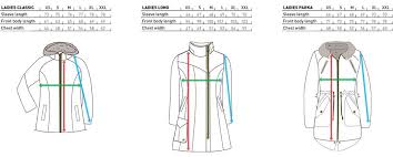 sizing chart for jackets hemp hoodlamb ladies winter