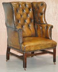Large stock of antique occasional chairs to include leather georgian wingback, regency library chairs, victorian balloon spoon back in mahogany and walnut gainsborough chairs, etc. Victorian Chesterfield Porters Wingback Armchair Antiques Atlas
