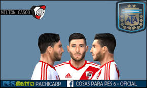 Career stats (appearances, goals, cards) and transfer history. Ultigamerz Pes 6 Milton Casco River Plate New Face