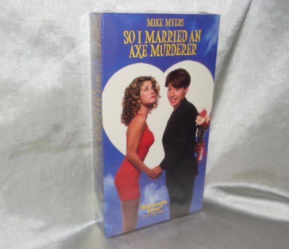 FACTORY SEALED so I Married an Ax Murderer MGM Watermarked Vhs Mike Myers -  Etsy