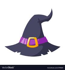 Vector Cartoon Illustration Of Witch Hat Isolated On White Background Download A Free Preview Or High Quality Adobe Illustrator Ai Witch Hat Hat Vector Witch
