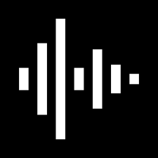Black Voice Memos Icon Black App Ios App Icon Design Iphone Photo App