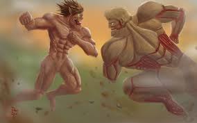 Shingeki no kyojin / attack on titan healthy. Artstation Eren Vs Reiner Daniel Seif