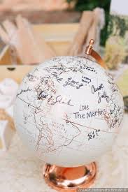 Wedding Alternative Guest Book Ideas Wedding Guests Sign A Globe Vintage Photograph Wedding Guest Signing Wedding Guest Book Alternatives Wedding Guest Book