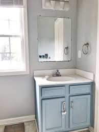 However, before you can begin painting, you need to first prepare the vanity. See This Bathroom Vanity Completed Transformed After Paint And A Few Accessories