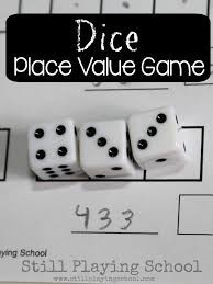Toy theater playfully teaches conceptual foundations of math with online. Place Value Game With Dice Still Playing School