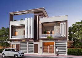 Pin By Reddy On Front Elevation Duplex House Design House Front Design Modern House Exterior