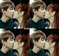 See Them Kissing Blackpink And Bts Bts Girl Kpop Couples