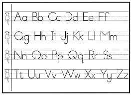 Chart Of Near East Alphabets Alphabet Writing Chart