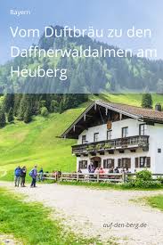 Wanderung Vom Duftbrau Zu Den Daffnerwaldalmen Urlaub Bayern Bayerische Alpen Bayern
