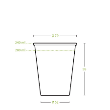 Memorizing how many teaspoons are in a tablespoon or how many cups are in a gallon can speed up your kitchen prep and make you a more confident cook. Coffee Cup 8 Oz 240 Ml Bio Futura Sustainable Packaging Disposables