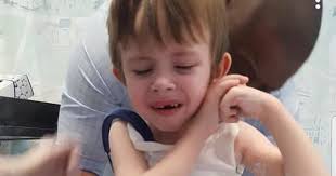 Special cast designed to correct boy's severely curved spine 'lost by  courier'