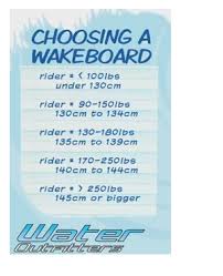 wakeboard sizing guide