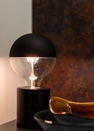 top mirror black filament bulb lamp mirror lamp led