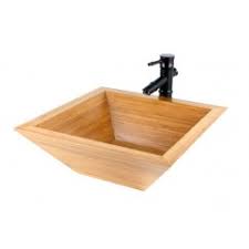 bamboo vessel sinks vessel bathroom