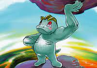 Smaschock stählt seinen körper jeden tag, zum beispiel indem es menschen bei einer harten körperlichen arbeit hilft. Machollo Pokewiki