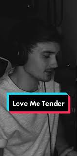 Cover of Elvis Presley's Love Me Tender