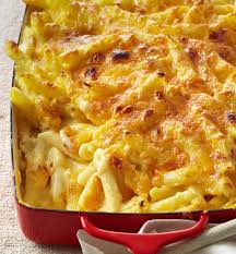 Three Cheese Baked Mac Recipe Baked Mac Comfort Food Recipes Dinners Recipes