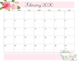Calendar February 2020 Usa Calendar Printables Calendar February Calendar