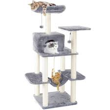 Give your pet's decor a major upgrade with this expansive climbing cat condo tower with a hammock! Cat Trees For Large Cats You Ll Love In 2021 Visualhunt