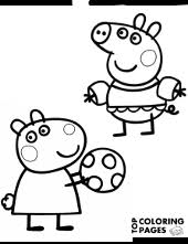 Choosing a theme is a great place to start when it comes to planning the best bash possible. Peppa Pig Holiday Coloring Page Coloring And Drawing