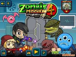 Zombie Mission 4 Two Player Game In 2020 Crazy Games Two Player Games Free Online Games