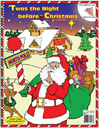 See more ideas about coloring books, vintage coloring books, christmas coloring books. Twas The Night Before Christmas Coloring Book 8 5x11 Coloringbook Com Really Big Coloring Books Really Big Coloring Books 9781935266266 Amazon Com Books