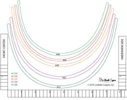Then, use the international cup and band size conversion charts below to find your correct bra size. Bra Underwire Charts Explained La Bella Coppia Large Cup Lingerie