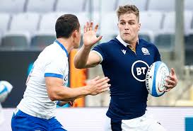 Winger duhan van der merwe chats returning from tonsillitis, the impact of fellow south african recruits nic groom and mike. Duhan Van Der Merwe Starts For Scotland In Six Nations Opener Vs England