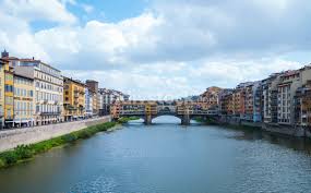 The ponte vecchio (old bridge, italian pronunciation: River Arno And Vecchio Bridge In Florence Ponte Vecchio Indivstock