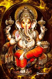 God wallpapers collection, download hindu god photos for desktop wallpapers, whatsapp dp's, facebook pictures, groups, pages, android phone. Lord Ganesh Grand Look Hd Wallpaper Wallsnapy