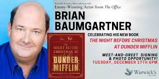 Meet-and-Greet with Brian Baumgartner: Signing THE NIGHT BEFORE CHRISTMAS  AT DUNDER MIFFLIN