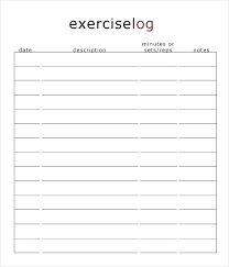 Fitness Sheet Fitness Log Spreadsheet Excel Treadmill