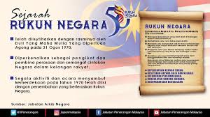 Proses kemerdekaan tanah melayu banyak memberi saya ilmu pengetahuan tentang pengorbanan tokoh sejarah dalam memerdekakan tanah melayu. Sejarah Rukun Negara Jabatan Penerangan Malaysia
