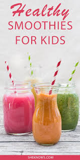Smoothies Are The Way To Go For A Quick Kid Friendly Breakfast Healthy Smoothies For Kids Smoothie Recipes For Kids Easy Healthy Smoothies