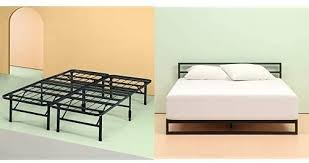 Zinus Set Nbsp Queen 12 Inch Green Tea Memory Foam Mattress And Shawn Smartbase Platform Bed Frame Ma In 2020 Bed Frame Mattress Platform Bed Frame Canopy Bed Frame