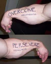 Found This On T Nation A While Back Perseverance Winning Forearmtattoo Tnation Muscles Fitbody F Badass Tattoos Tattoo Designs For Guys Tattoos Drawings