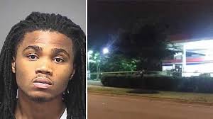 Arrest made after man found shot at gas station