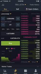 When executing a trade, first we should ensure we are viewing the correct cryptocurrency trading pair. Mobile App For Cryptocurrency Prices Ethereum Binance