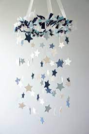 Star Mobile Diy Baby Stuff Diy Baby Mobile Nursery Mobile