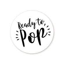 Often referred to by person or skin tone. Amazon Com Stripe Ready To Pop Stickers 48 Stickers Ready To Pop Baby Shower Stickers For Popcorn 1 67 Inches Ready To Pop Stickers For Boy And Girl Black