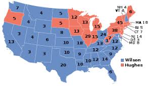 1916 United States Presidential Election Wikipedia