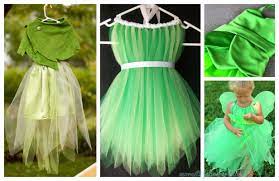 Tinklebell is another fairy costumes for little kids and girls, make a tutu or just using current green. Diy Halloween Tinkerbell Costume Tutorials Fabric Art Diy