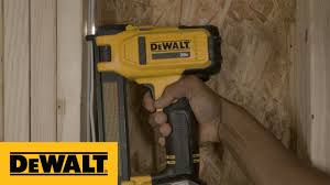 Are you having issues trying to load staples into your staple gun?i have had a few comments about the loading of staples in the dewalt dwhttr510 stapler brad. Dewalt 20v Max Cordless Cable Stapler Youtube